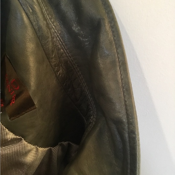 DANIER Leather Jacket, ladies M , button front. - Picture 5 of 10